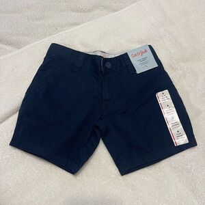 Cat & Jack Men's Dark Blue Flat Front Shorts